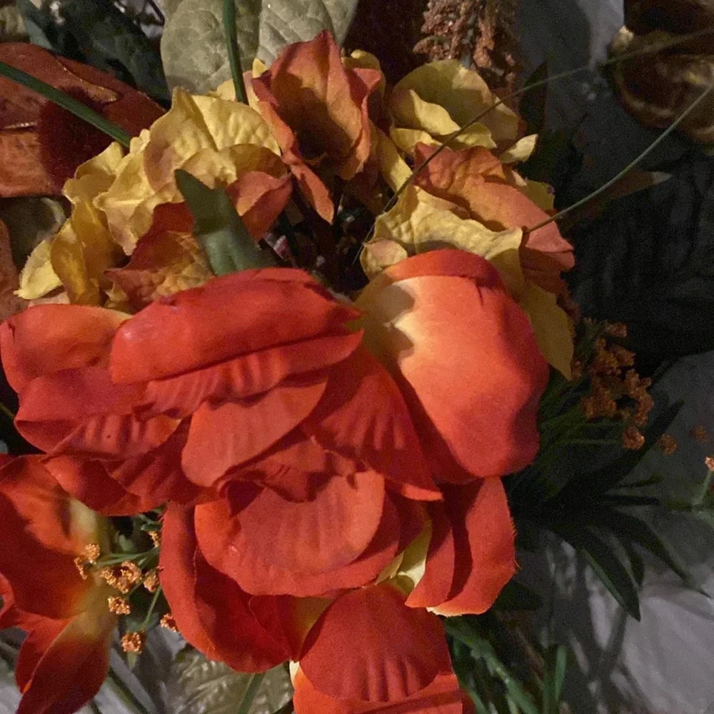 Autumn Faux Floral Arrangement